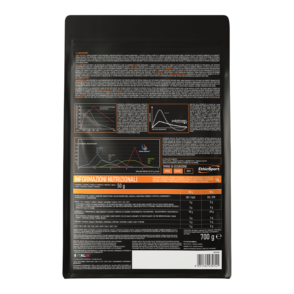 EthicSport Super Dextrin 700 g - obrazek 2