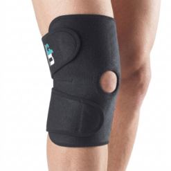 Stabilizator kolana zapinany na rzepy z otworem na rzepkę UP5310